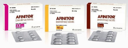靶向药Afinitor可延长癌症患者存活时间